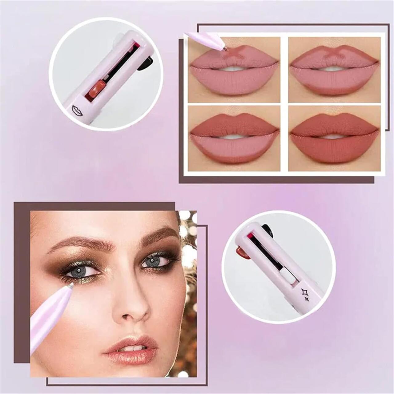 Lápiz de Maquillaje Multifuncional 4 en 1 "Superstar" - ¡Oferta 2 x 1!