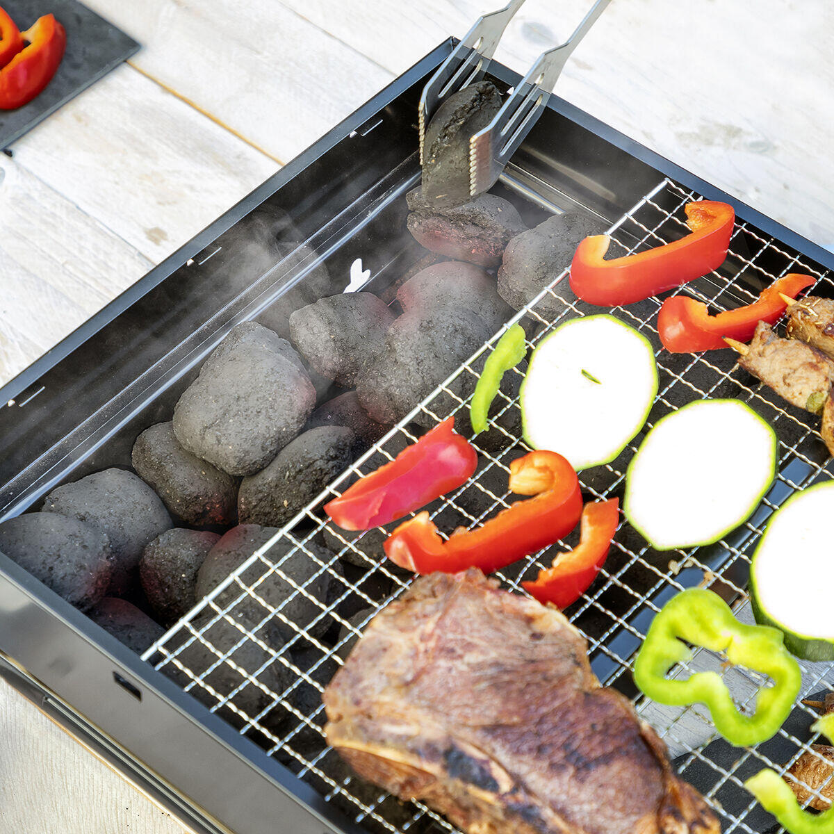 Barbacoa plegable y portátil "Grillax"