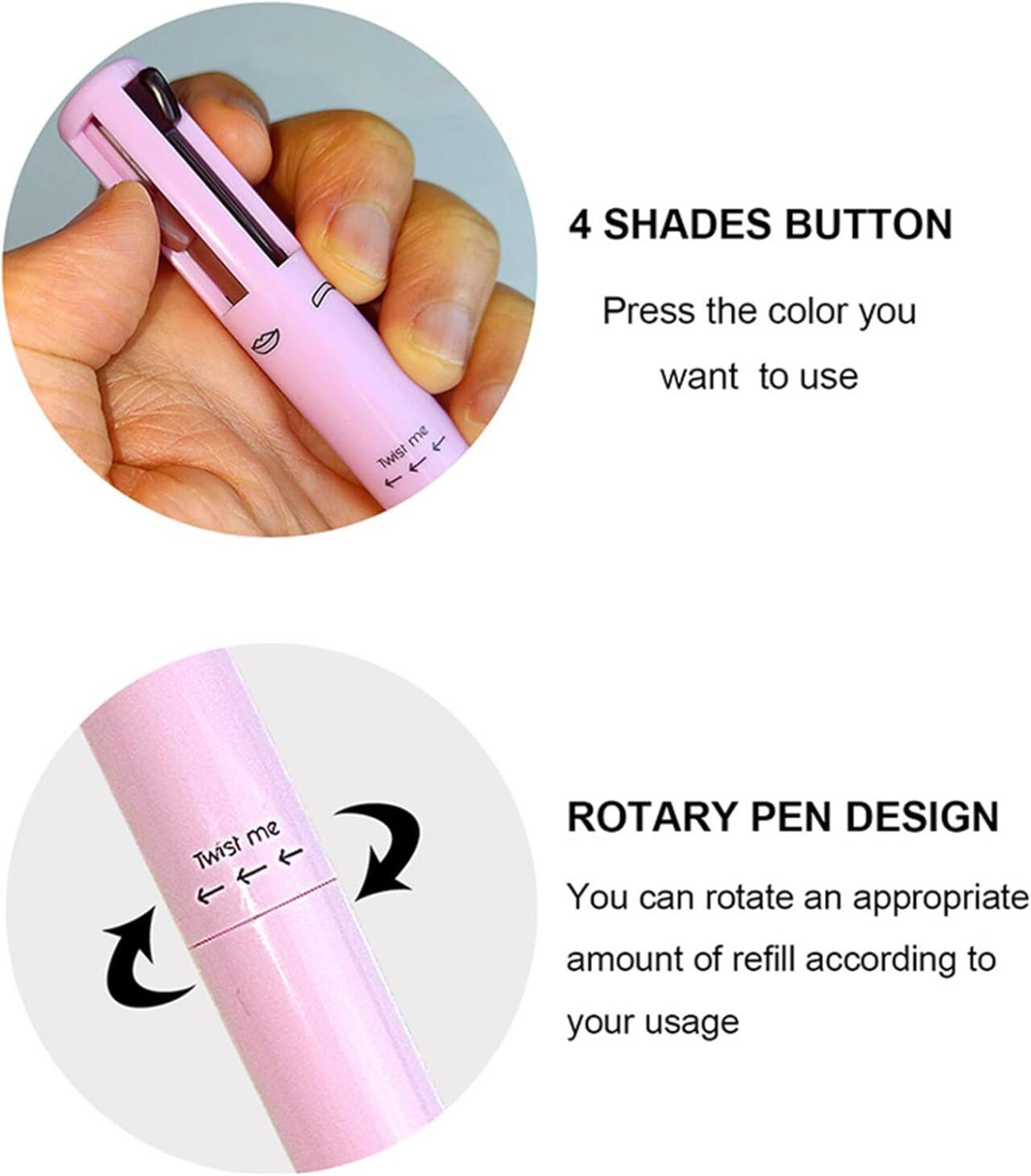 Lápiz de Maquillaje Multifuncional 4 en 1 "Superstar" - ¡Oferta 2 x 1!