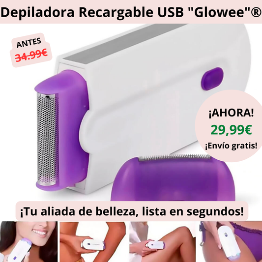 Depiladora Recargable USB "Glowee"